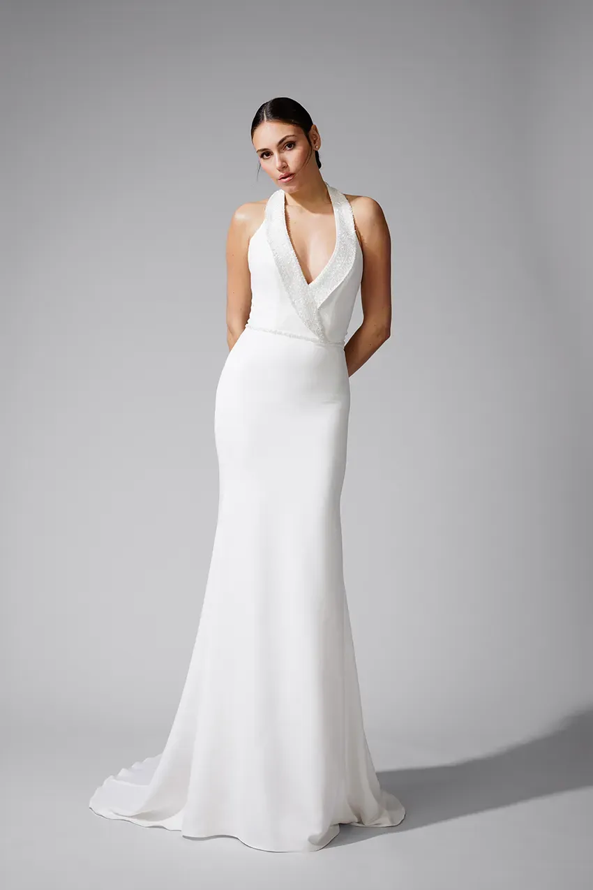 Bella by Eglantine Robe de mariée BEL22734 brudekjole satin