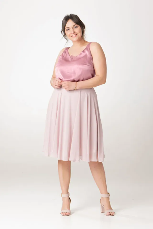 Sanna Lindström Dahlia top Sommerbeere størrelse 36–48