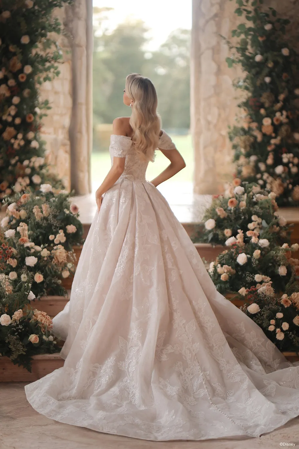 Allure Bridal DP451 Aurora brudekjole tyl lavender