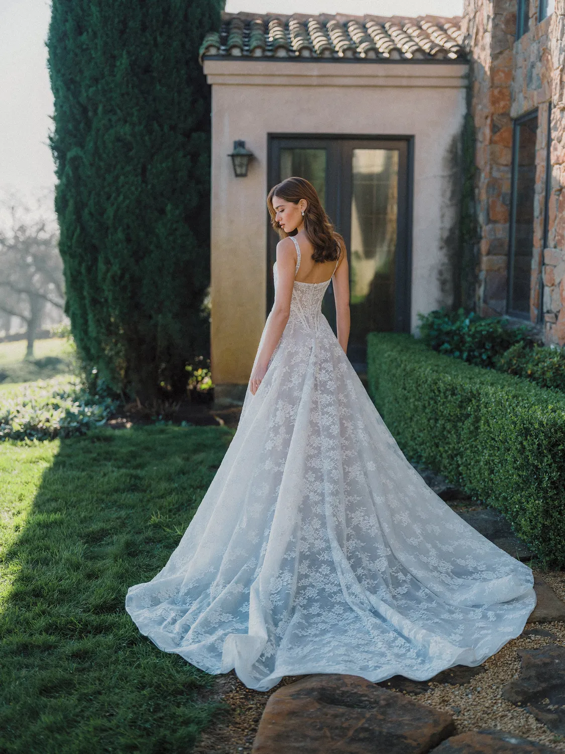Allure Bridals A1471 brudekjole ivory A-line blonde