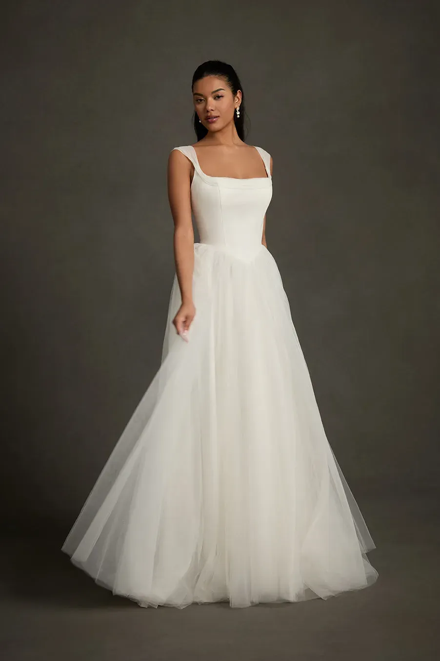 Allure Bridal Madison James MJ1273 - Carter brudekjole Ivory A-form basque-talje