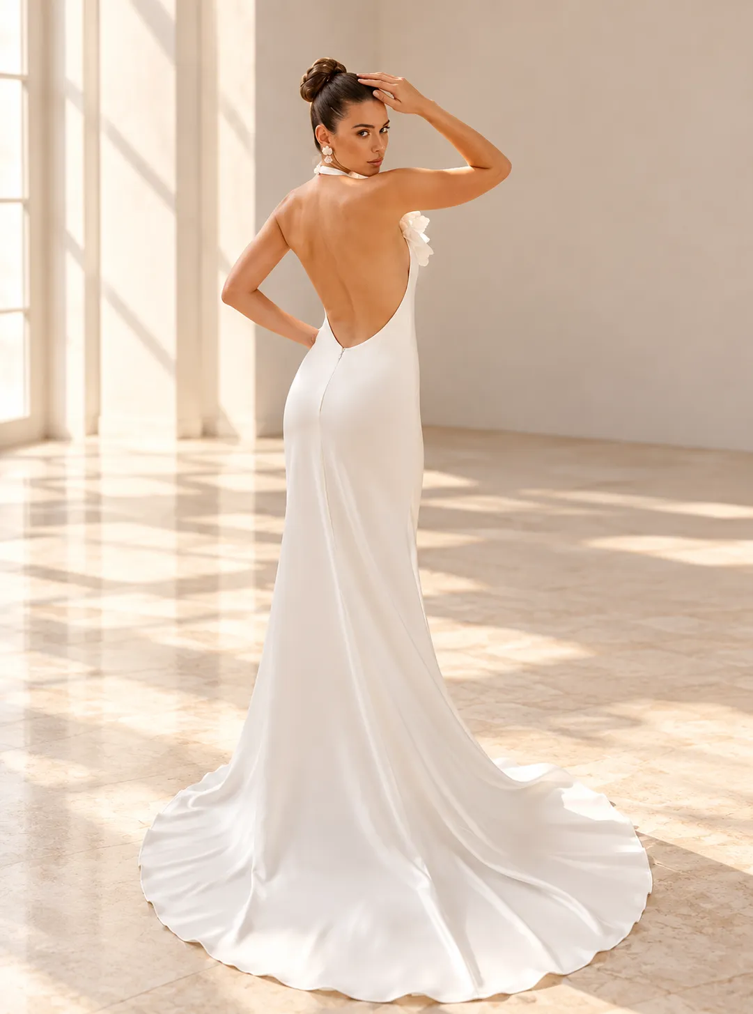 Panayotis – House of Dreams ASMA 2027 brudekjole Ivory halterneck