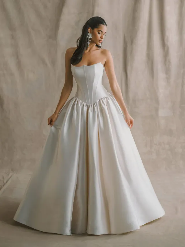 Allure Bridal Abella E617 Margaret brudekjole mikado rosé