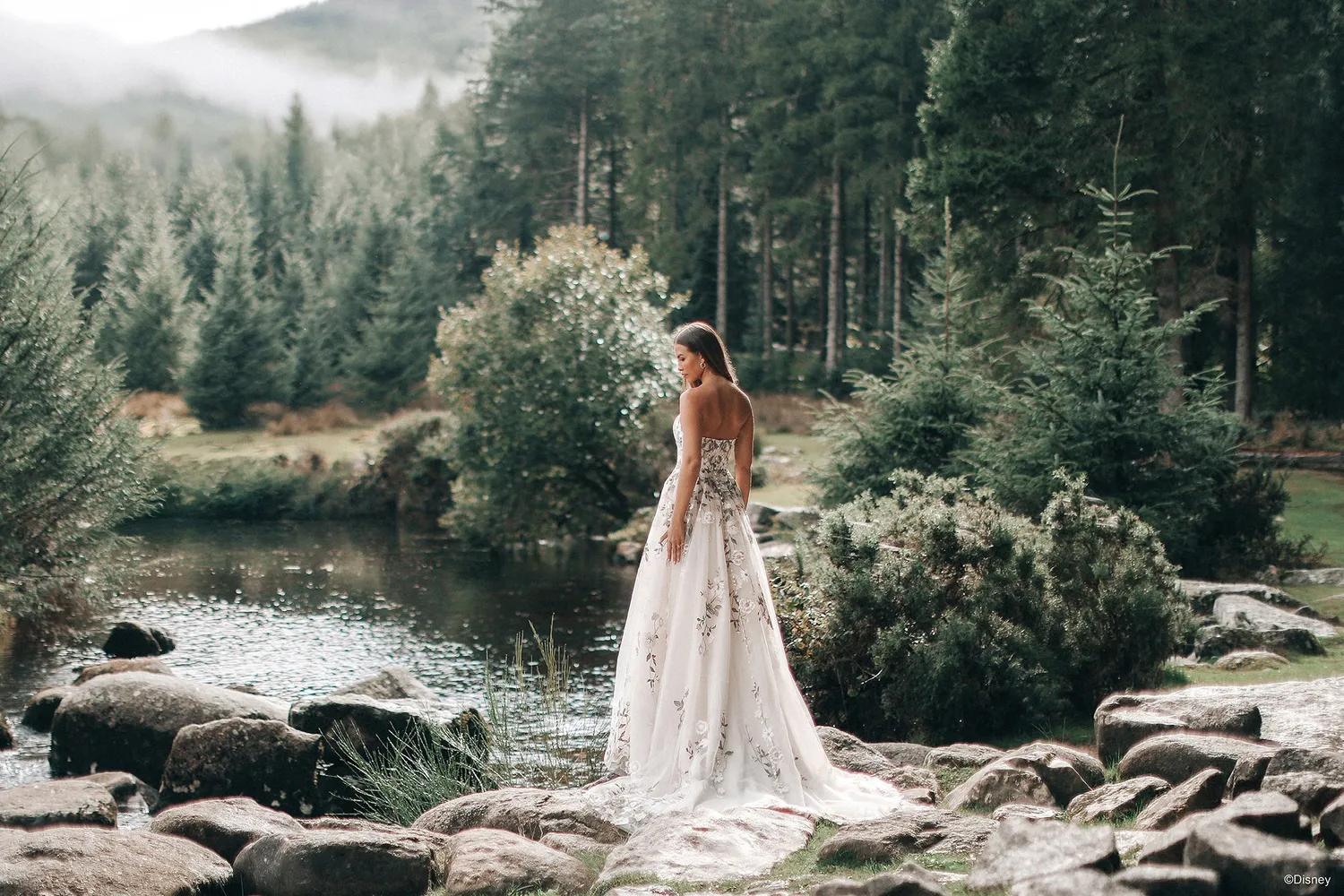 Allure Bridal Platinum DP455 brudekjole Desert broderi