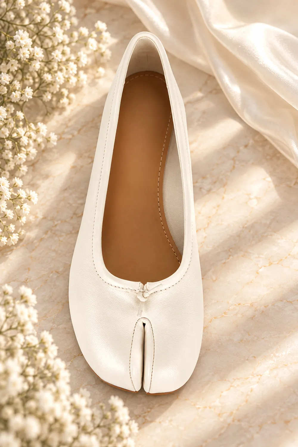 Panayotis Odette ballerina konfirmationssko ivory