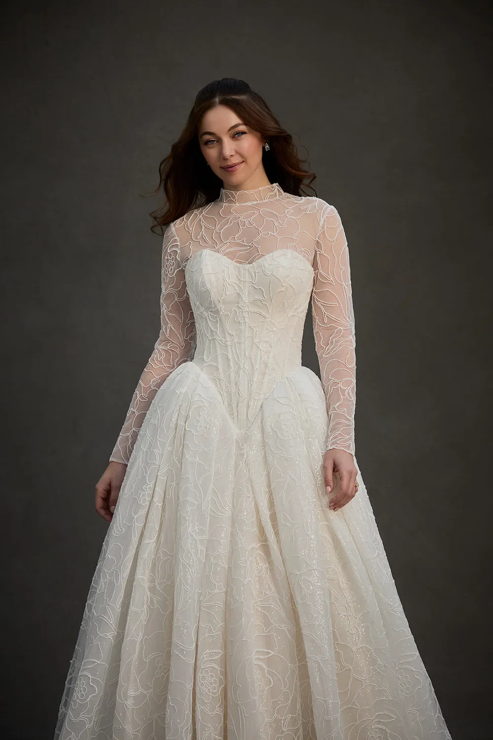 Allure Bridal Madison James MJ1275 Carley brudekjole champagne