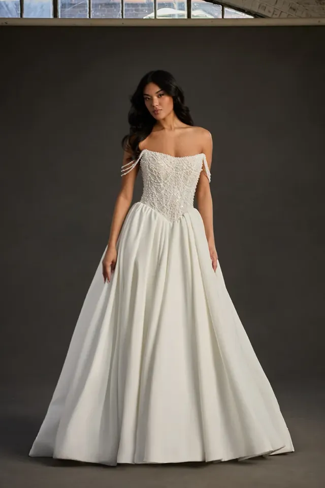 Allure Bridal Madison James MJ1274 Colette brudekjole ivory