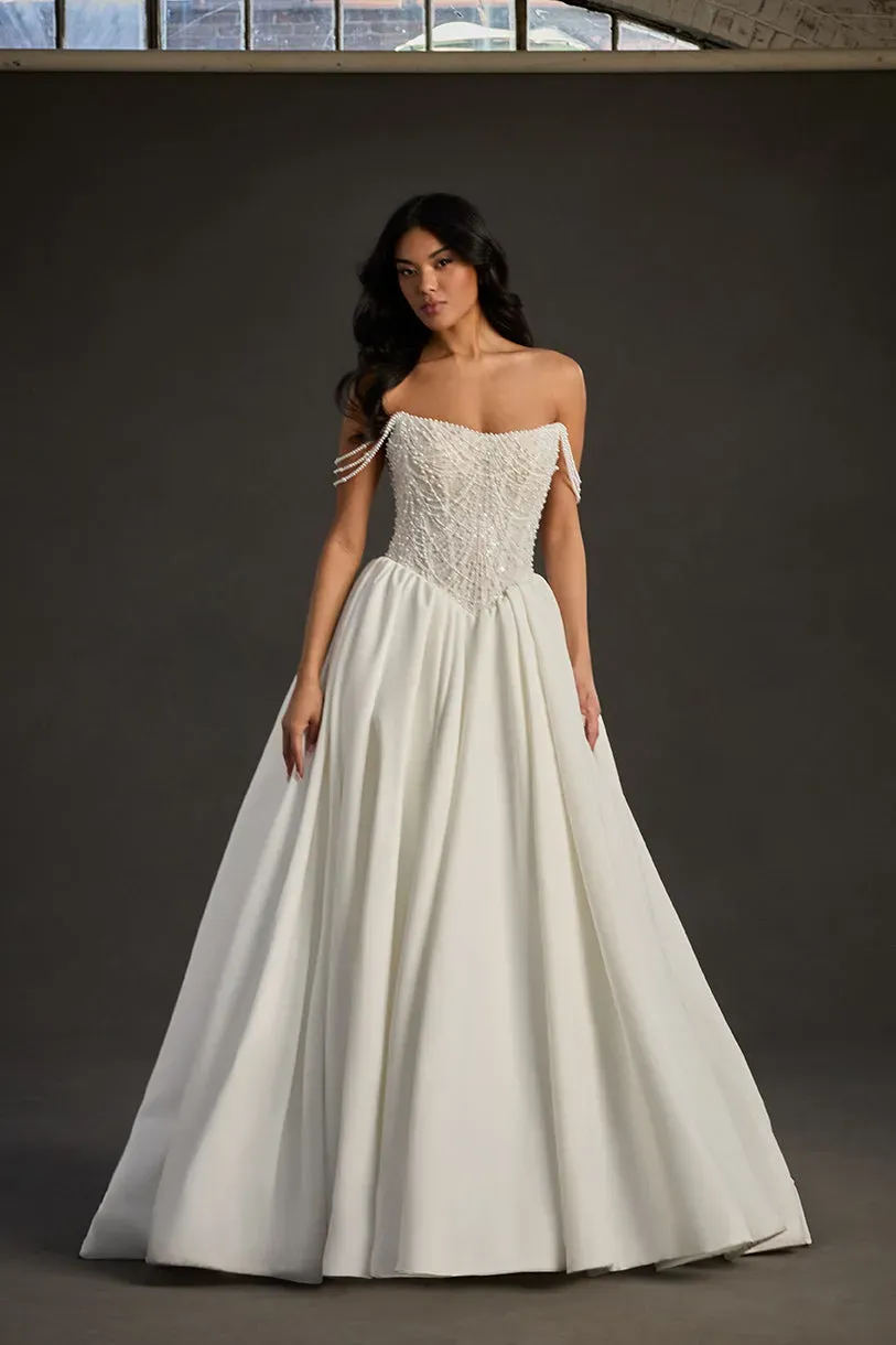 Allure Bridal Madison James MJ1274 Colette brudekjole ivory
