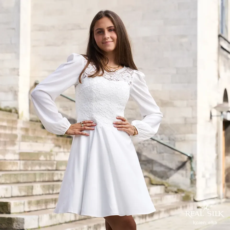 Lykkes Real Silk Elke brudekjole i silke