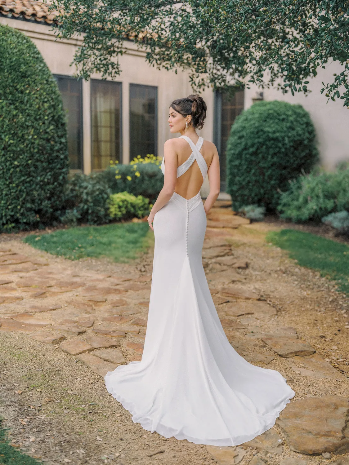 Allure Bridal R3979 brudekjole ivory med aftageligt slæb