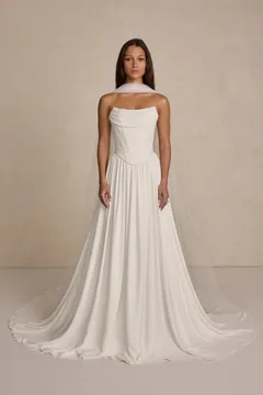 Made With Love Tate brudenederdel chiffon