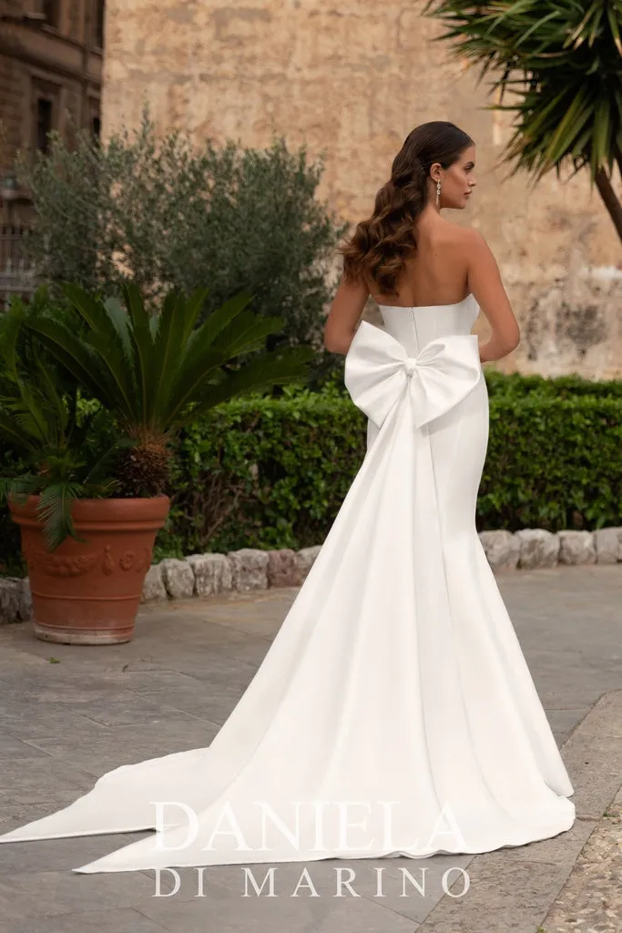 Princesa La Princessa ML6448 brudekjole ivory stretch mikado