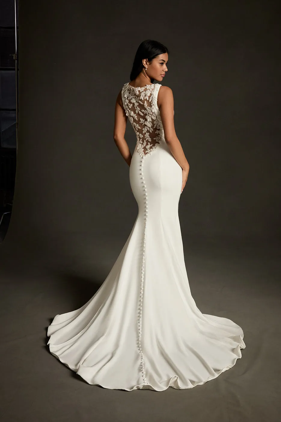 Allure Bridal Madison James MJ1295 Clarissa brudekjole crepe