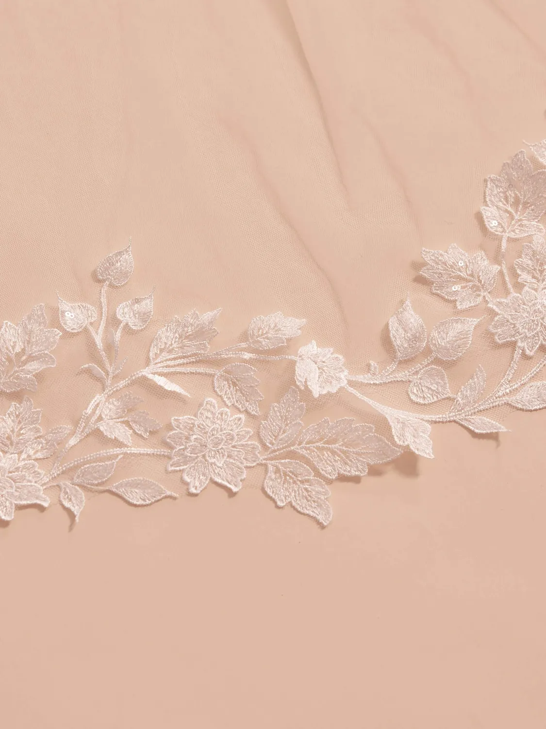 Princesa La Princessa Veil S408 brudeslør ivory 250 cm blondekant