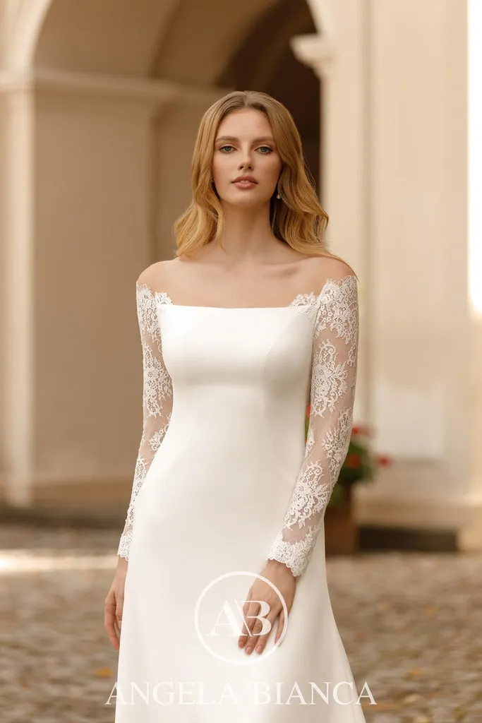 Princesa La Princessa ML1088 brudekjole blonde ivory