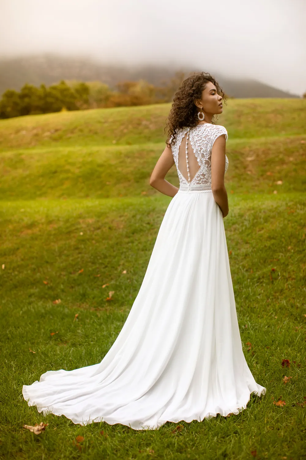 Princesa Arizona 50404 brudekjole chiffon