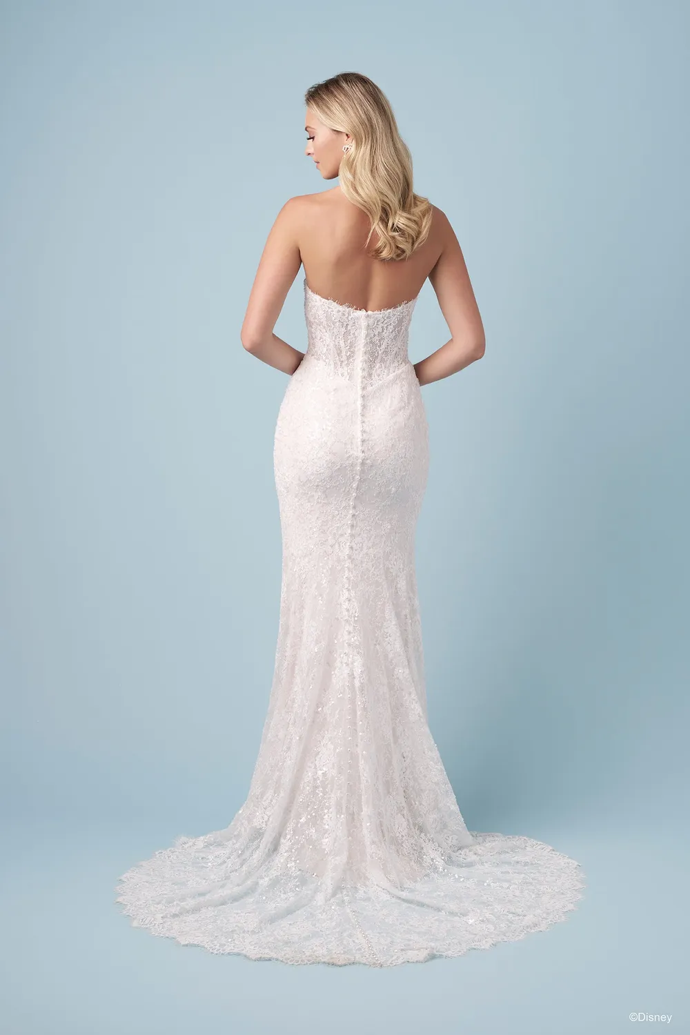 Allure Disney D477 Snow White brudekjole sand blonde