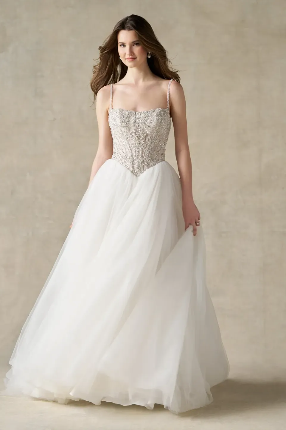 Allure Bridal A1486 ballgown brudekjole ivory