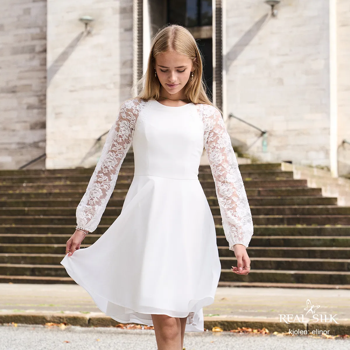 Lykkes Real Silk Elinor brudekjole til bryllup