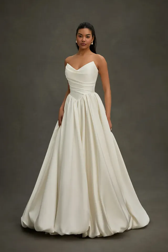 Allure Madison James MJ1292 Catherine brudekjole Ivory mikado