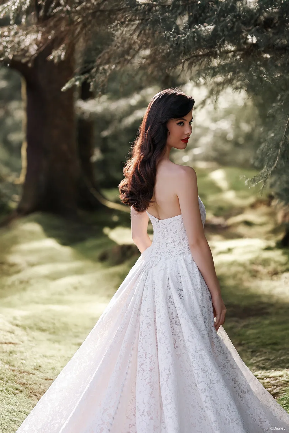 Allure Bridal Disney D467 Snow White brudekjole mocha blonde