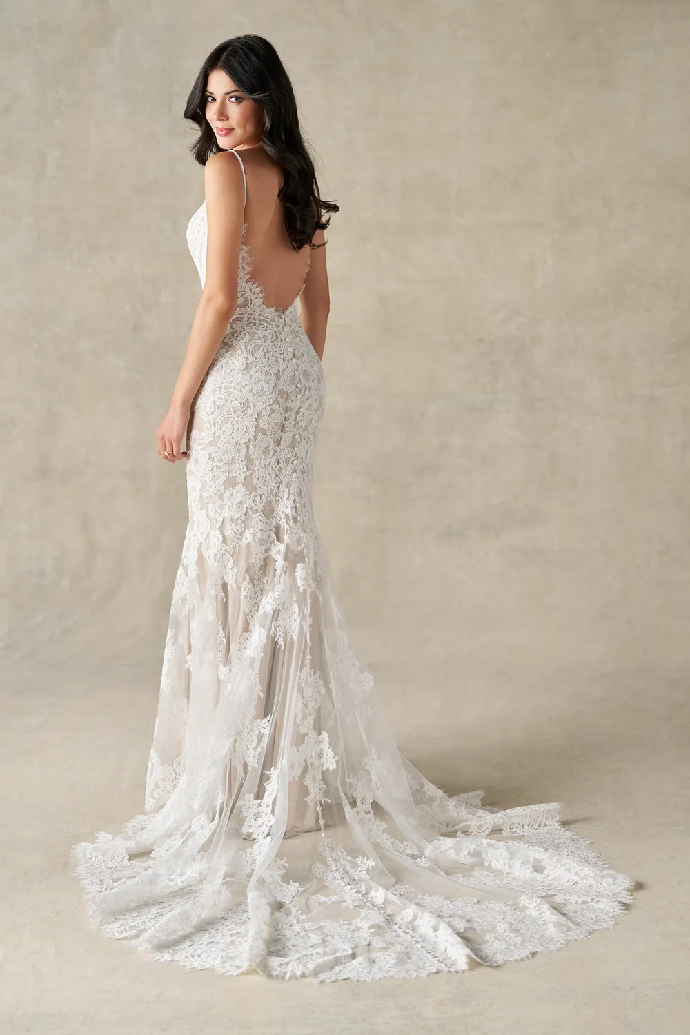 Allure Bridal A1472 brudekjole Nude/Ivory/Champagne blonde