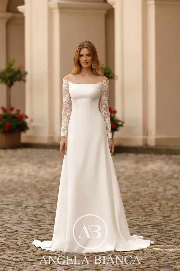 Princesa La Princessa ML1088 brudekjole blonde ivory