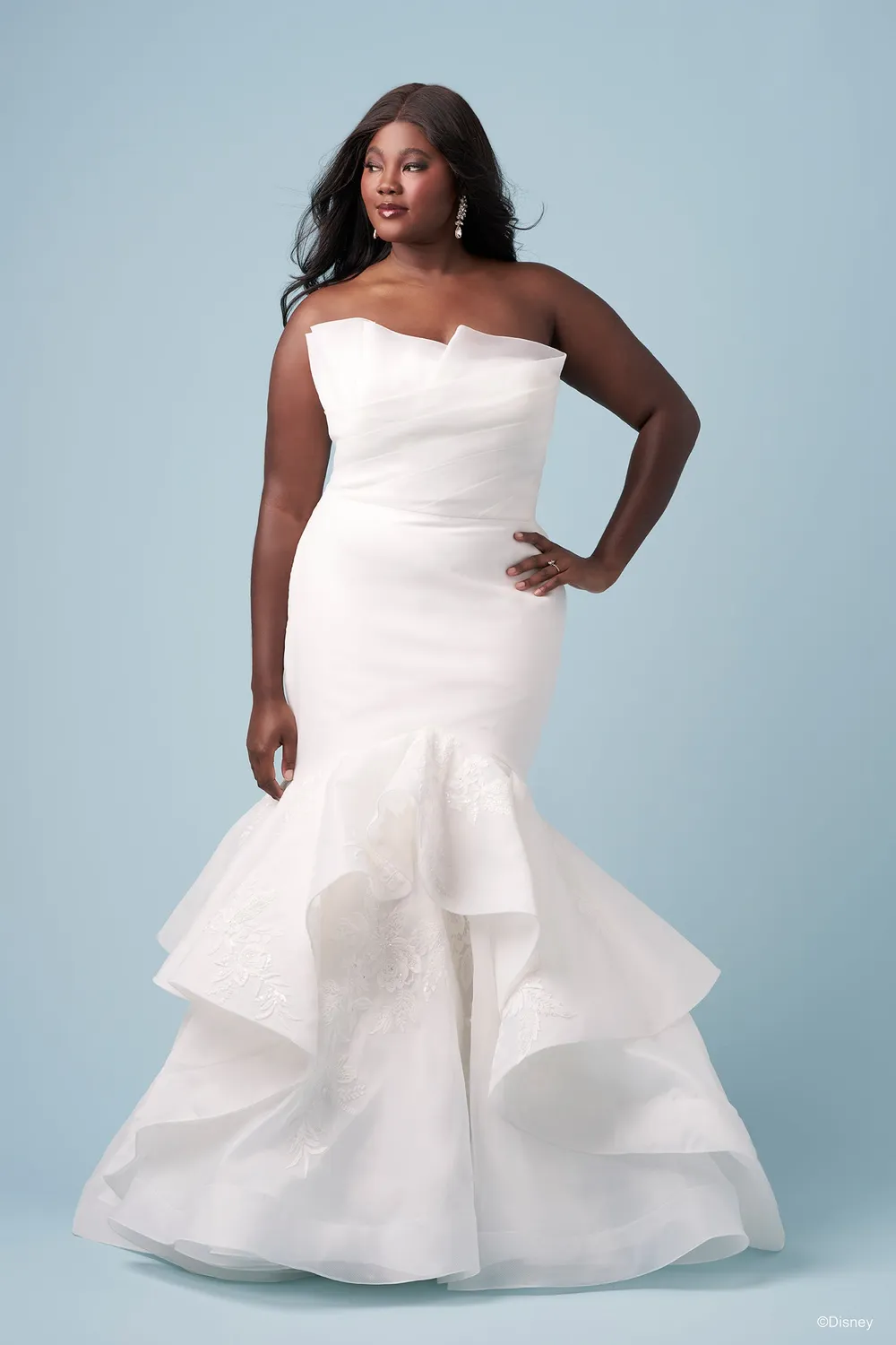 Allure Bridal Disney D468 Tiana brudekjole ivory