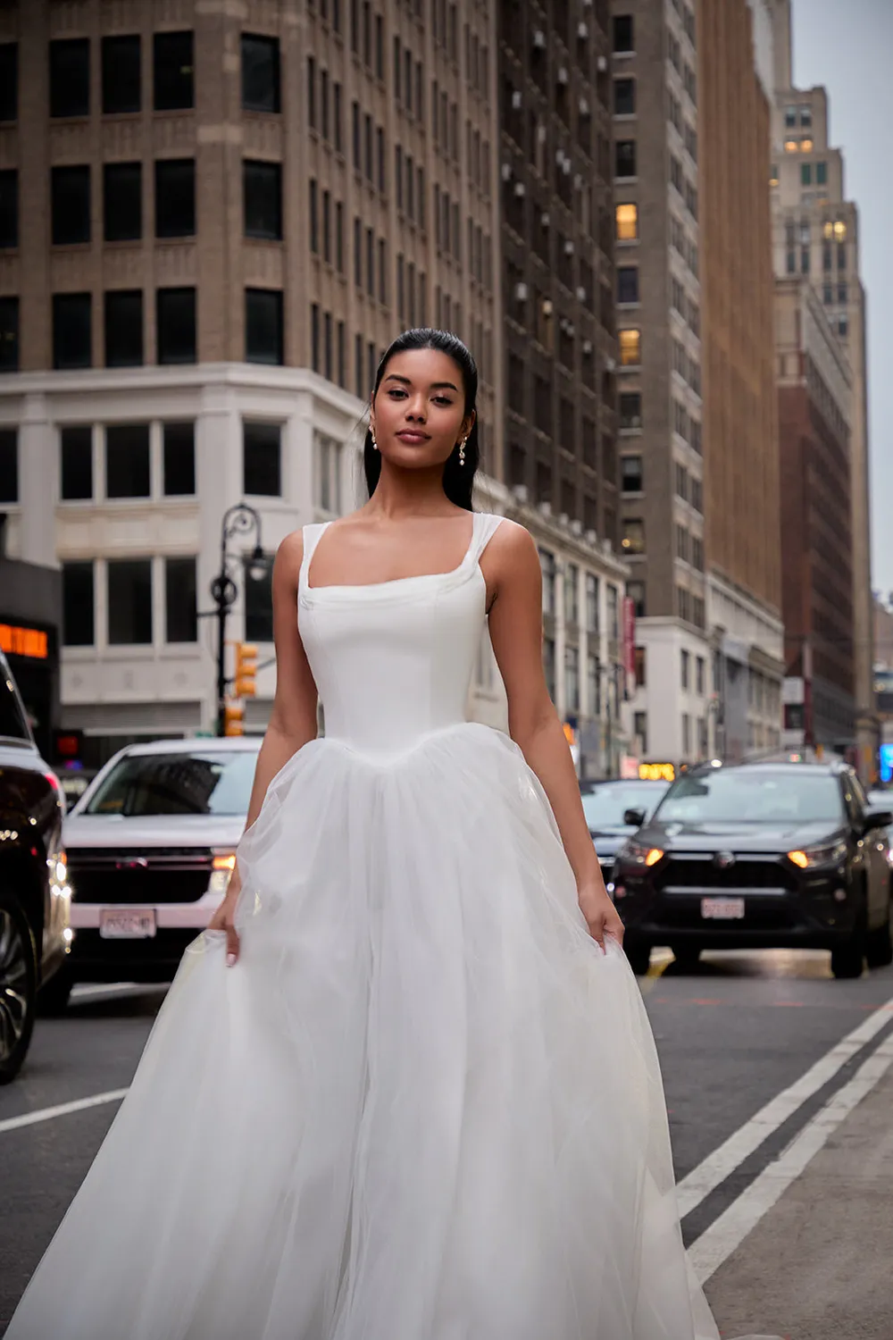 Allure Bridal Madison James MJ1273 - Carter brudekjole Ivory A-form basque-talje
