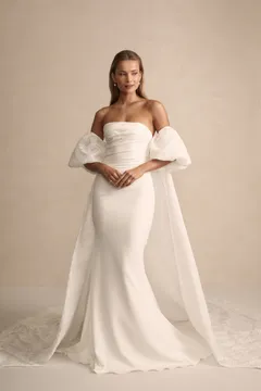 Made With Love Bridal Prim brudecape organzaforet