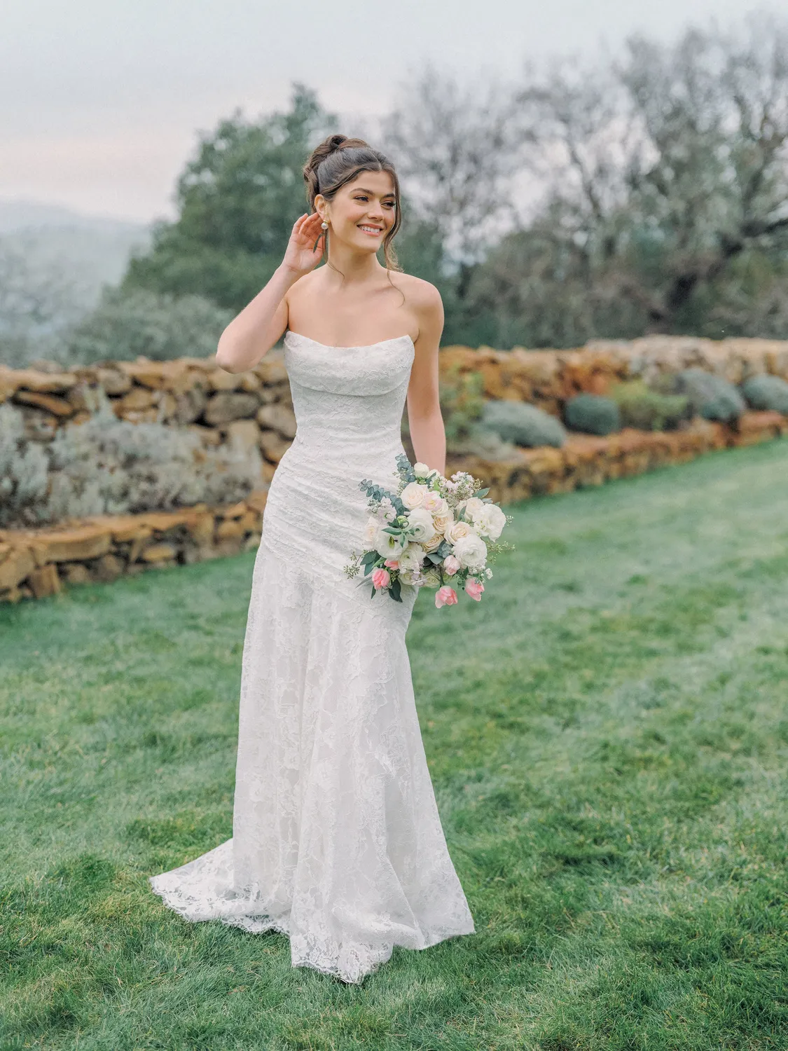 Allure Bridal Romance R3977 brudekjole ivory fit-flare