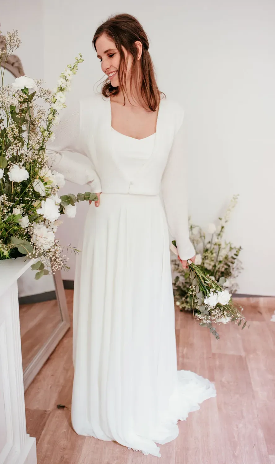 Sanna Lindström BE-P0-3 pullover til brudelook