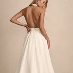 Made With Love Bridal Grayson overskørt crepe
