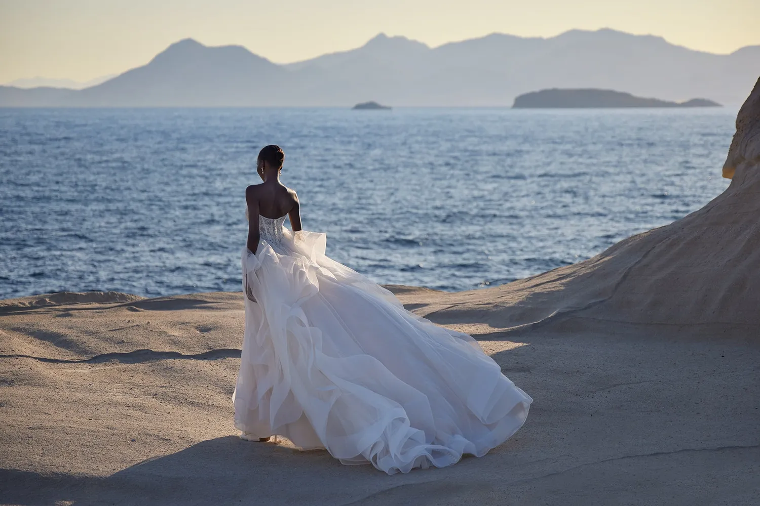 Allure Madison James MJ1214 Demi brudekjole tyl ballgown