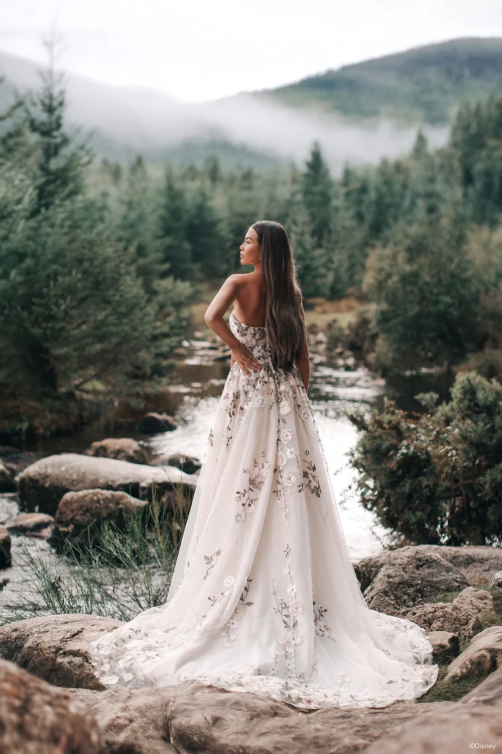 Allure Bridal Platinum DP455 brudekjole Desert broderi
