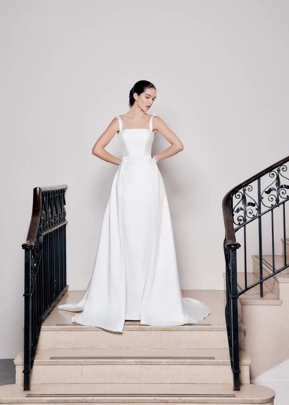 Princesa La Princessa Harlow (40036B) brudekjole med overskirt