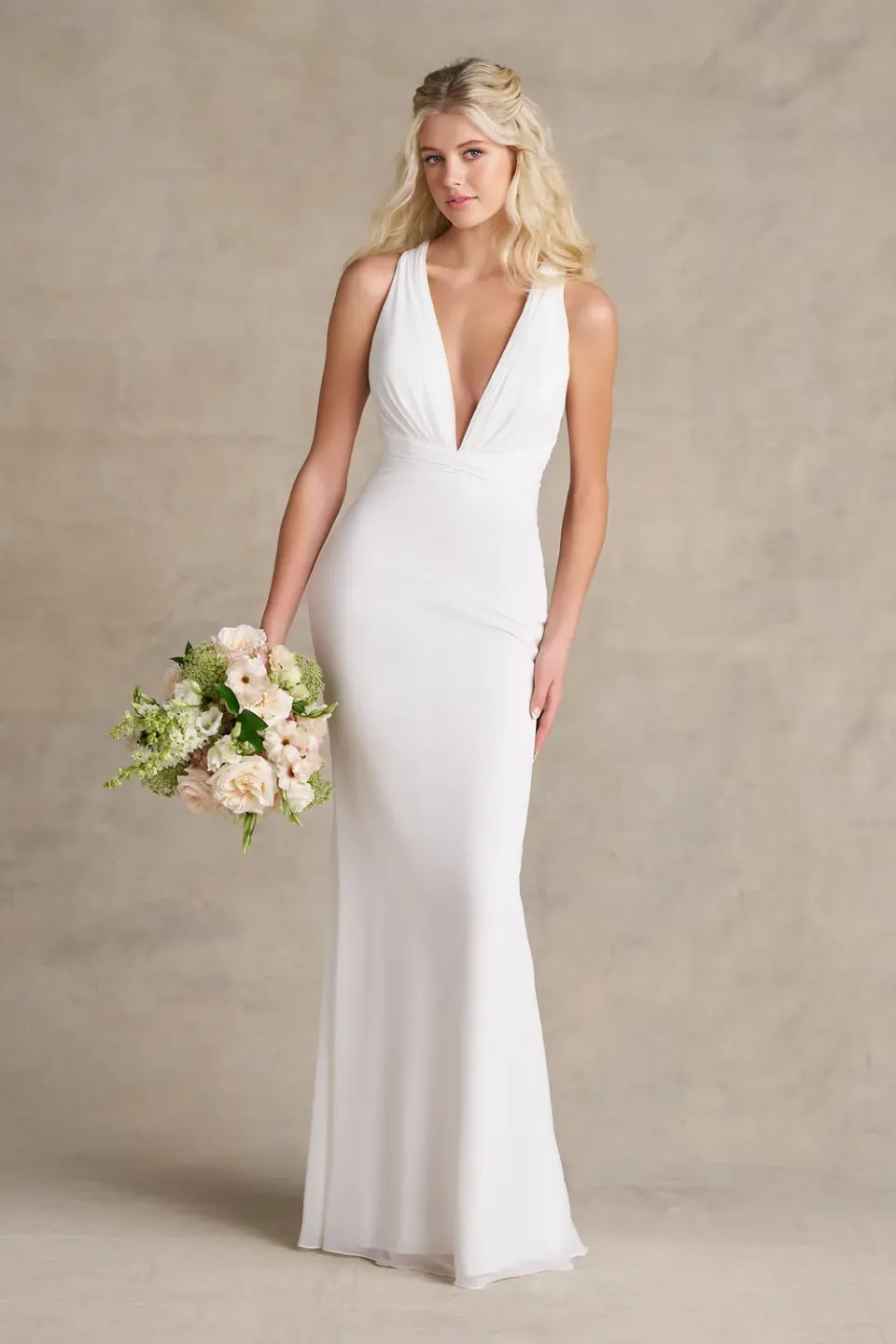 Allure Bridal R3979 brudekjole ivory med aftageligt slæb