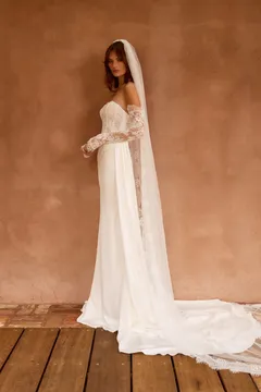 Made With Love Bridal Mack Train aftageligt kjoleslæb til Mack