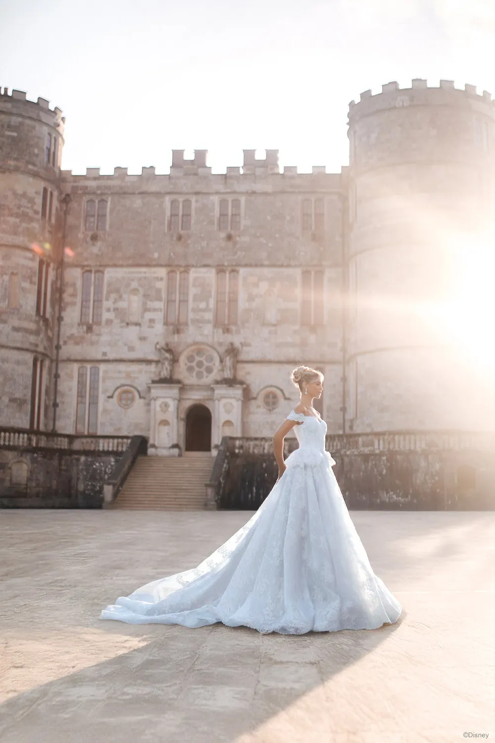 Allure Bridal Disney D473 Cinderella brudekjole Ivory
