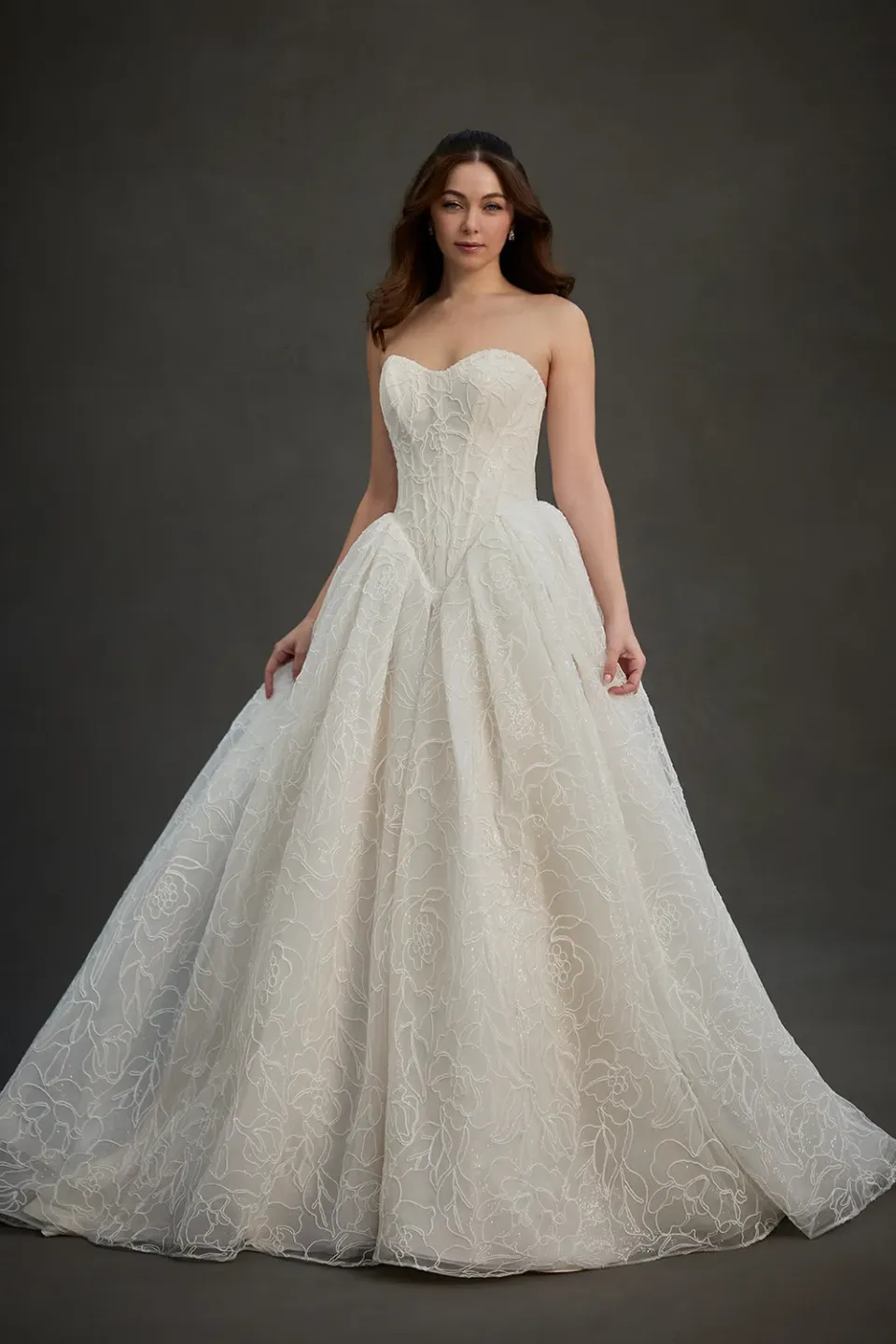 Allure Bridal Madison James MJ1275 Carley brudekjole champagne