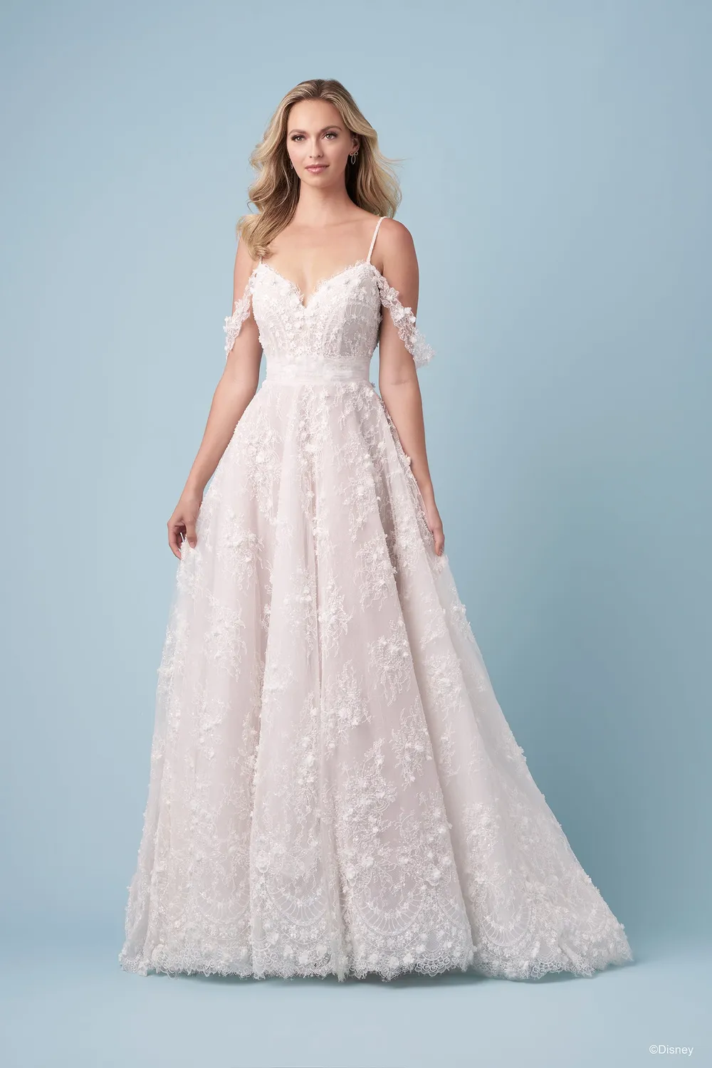 Allure Bridal Disney Platinum DP457 Snehvide brudekjole