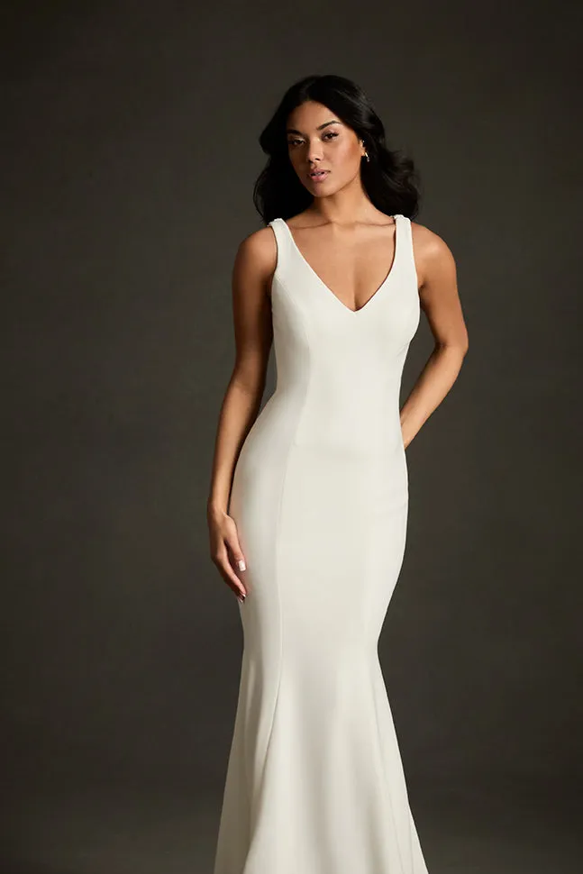 Allure Bridal Madison James MJ1295 Clarissa brudekjole crepe