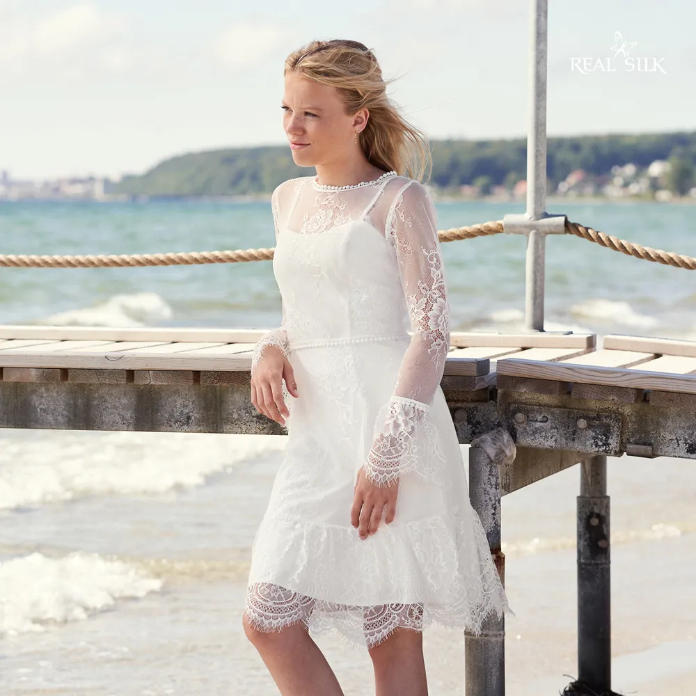 Lykkes Real Silk Channie brudekjole i silke