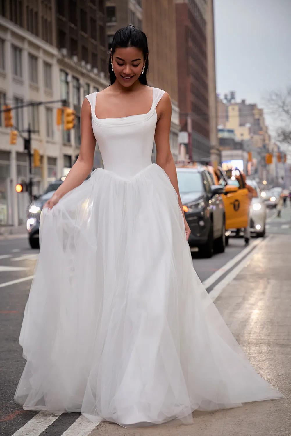 Allure Bridal Madison James MJ1273 - Carter brudekjole Ivory A-form basque-talje