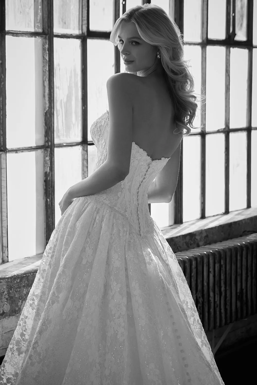Allure Bridal Madison James MJ1270 Chloe ballgown Ivory glimmer