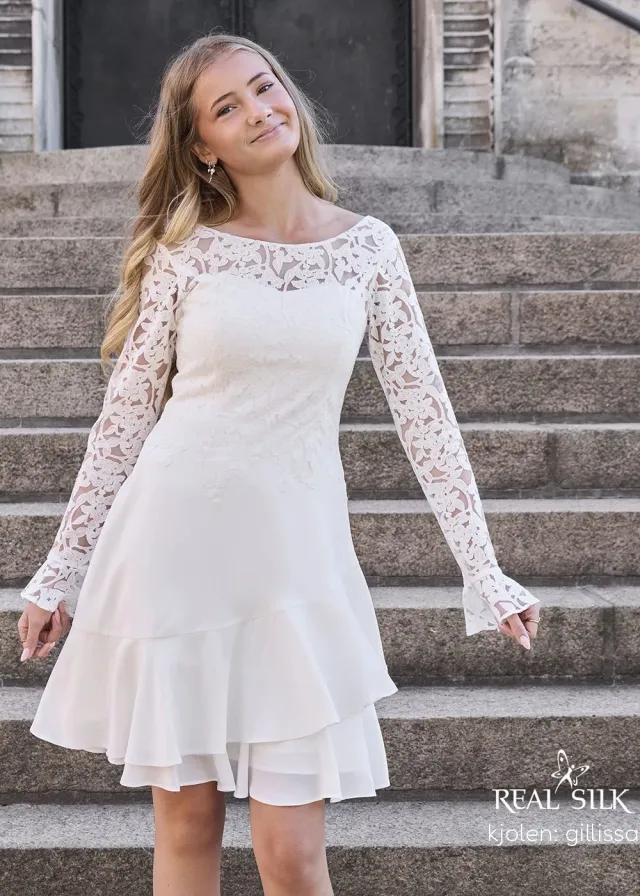 Lykkes Real Silk Gillissa brudekjole silke