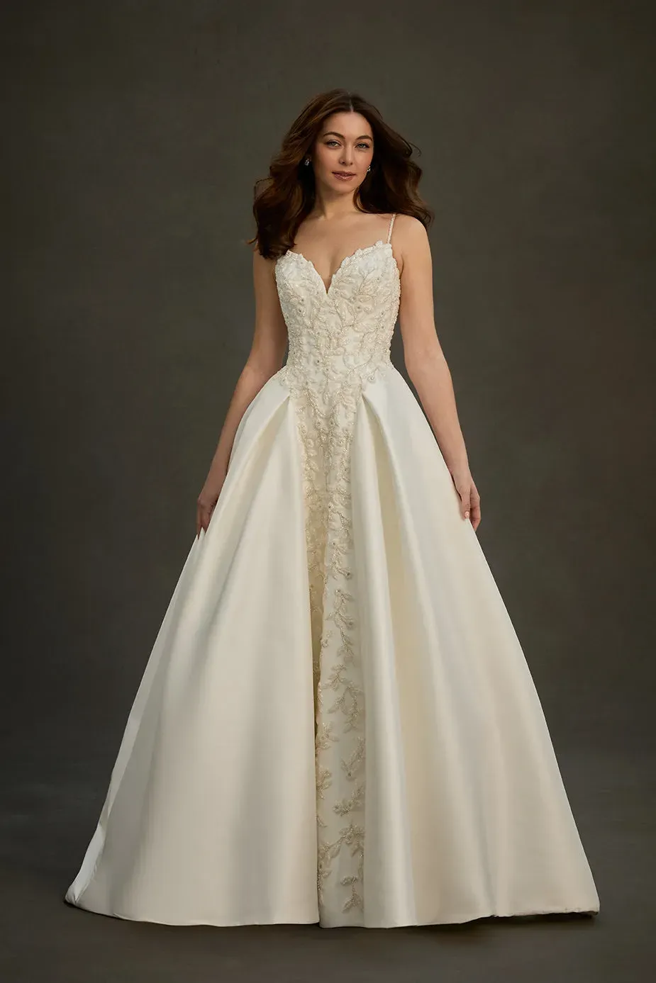Allure Bridal Madison James MJ1299 Courtney brudekjole Ivory/Nude mikado