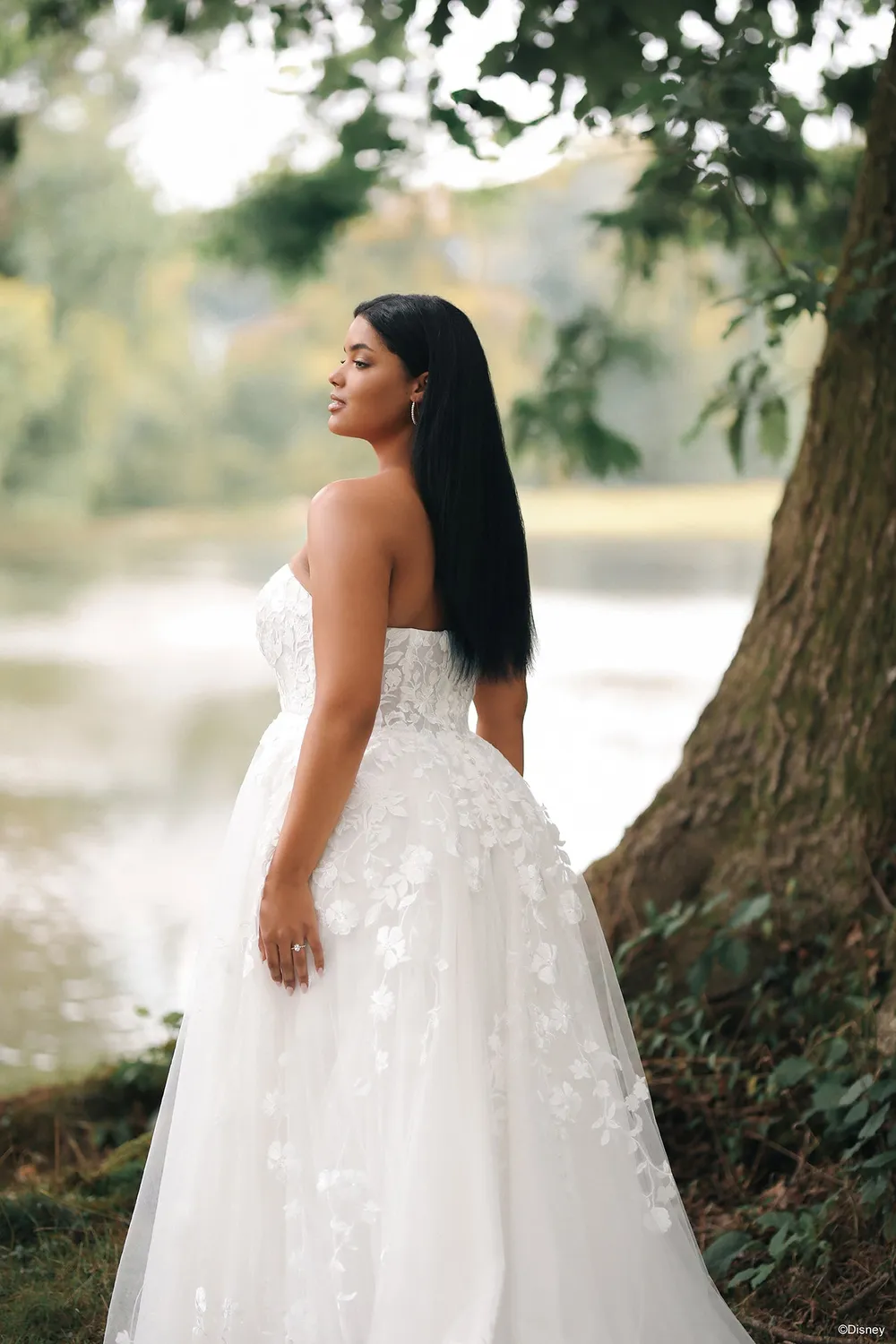 Allure Bridal Platinum DP455 brudekjole Desert broderi