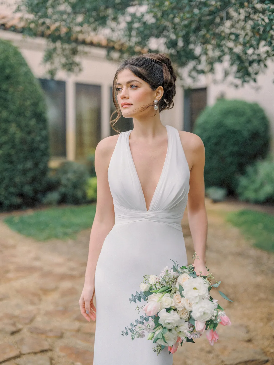 Allure Bridal R3979 brudekjole ivory med aftageligt slæb