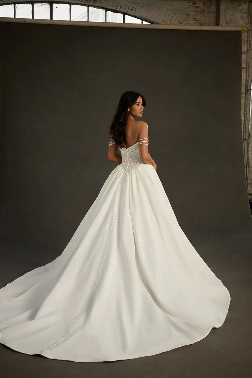 Allure Bridal Madison James MJ1274 Colette brudekjole ivory